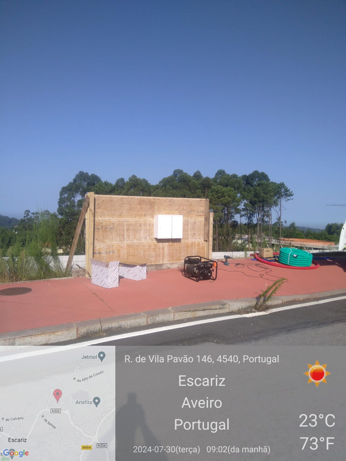 Arte comtemplada Lda - Oliveira de Azeméis - Fan Installation