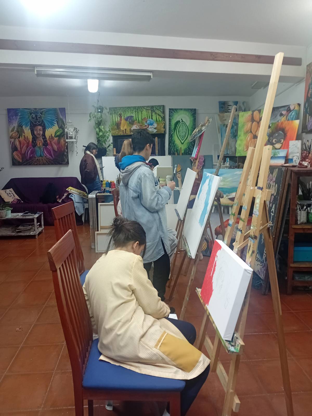 Atelier Meire Gomes - Faro - Cours de peinture