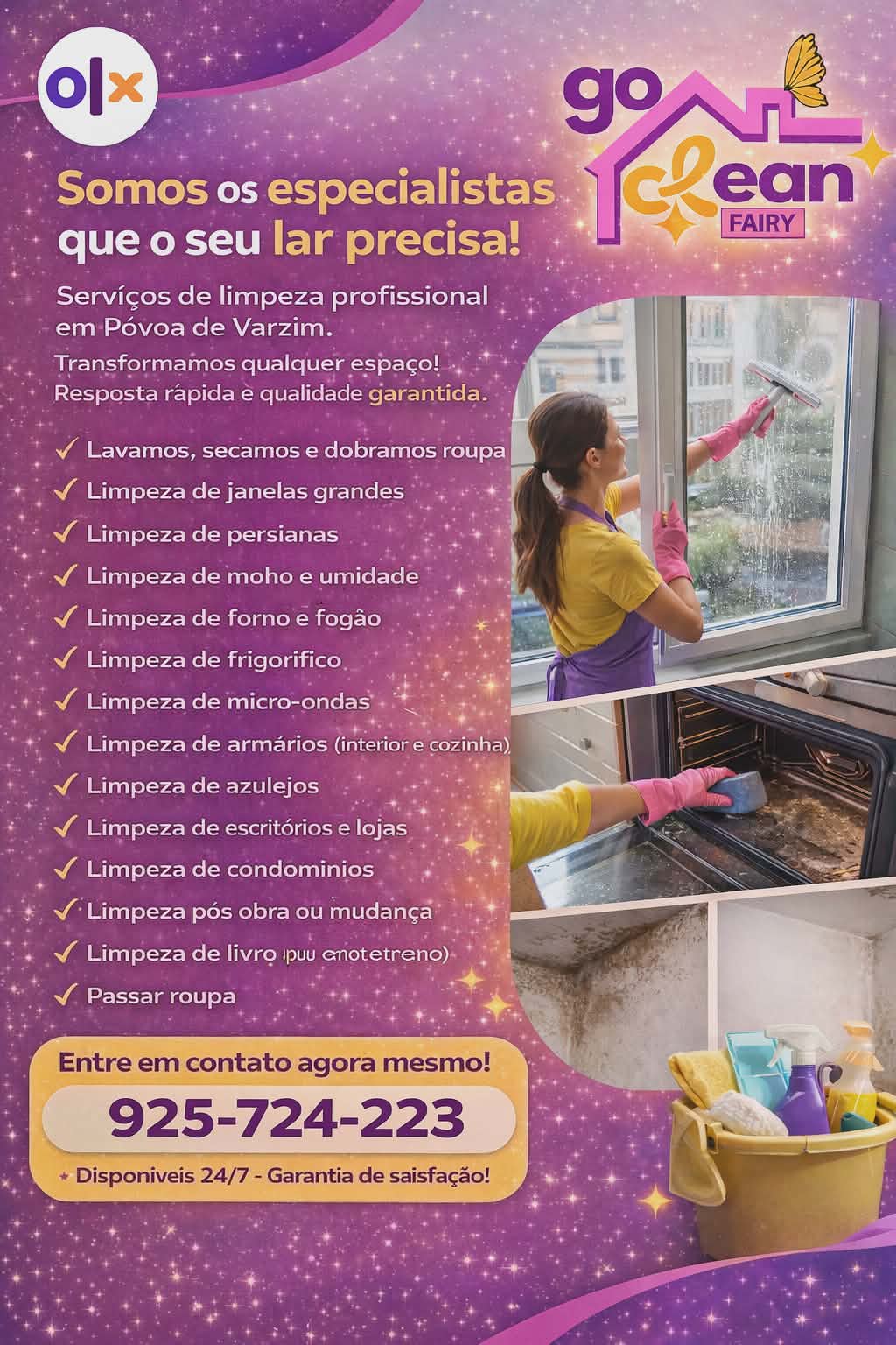 Go Clean Fairy - Póvoa de Varzim - Deep or Spring Cleaning