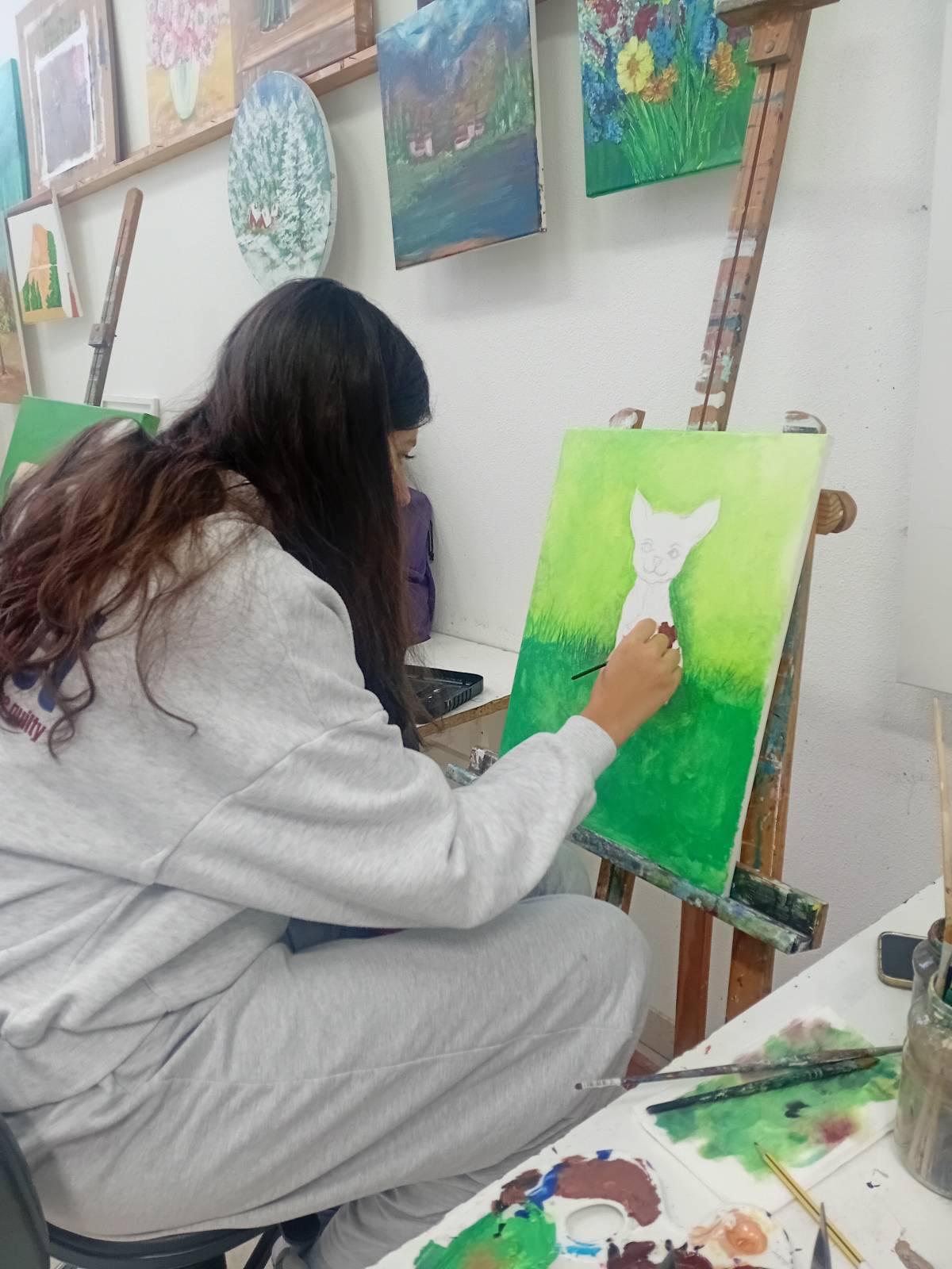 Atelier Meire Gomes - Faro - Cours de sérigraphie