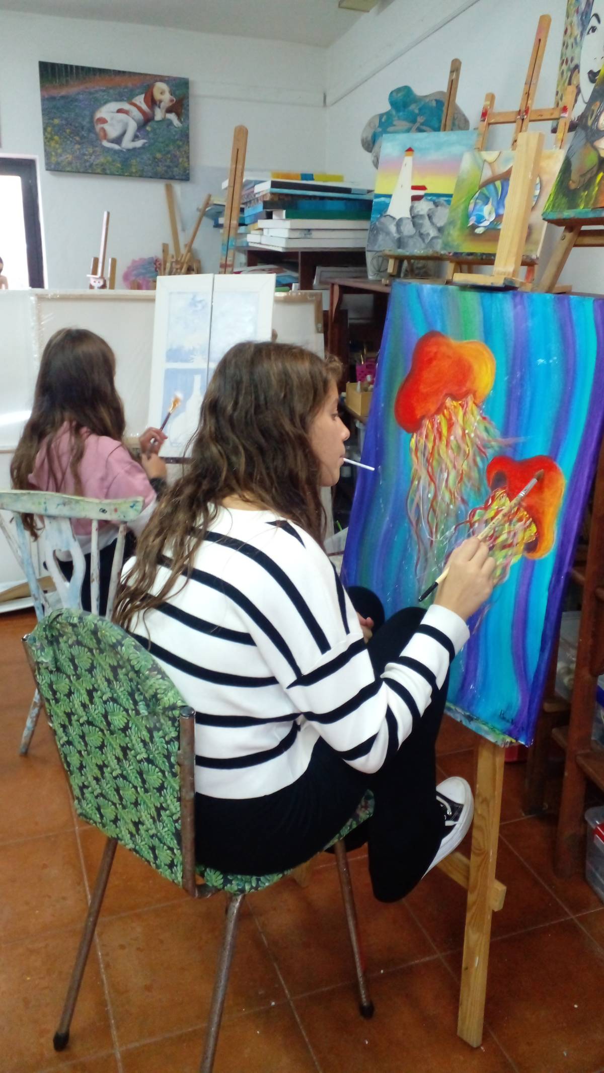 Atelier Meire Gomes - Faro - Animation - Maquillage artistique du visage et du corps