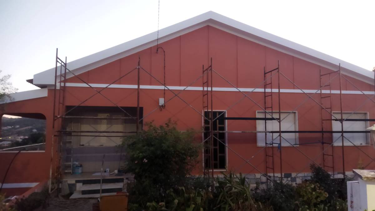 RC obras - Vila Franca de Xira - Enlèvement d'arbustes