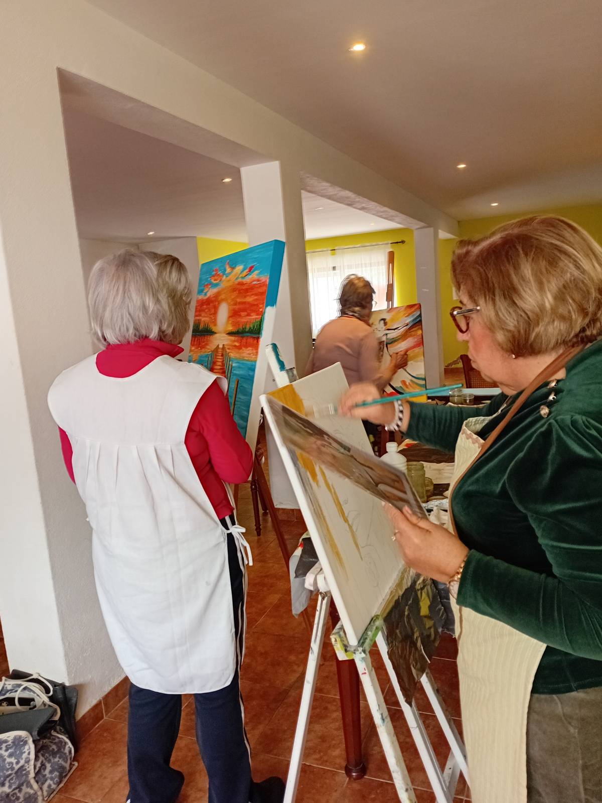 Atelier Meire Gomes - Faro - Cours de dessin, peinture et sculpture