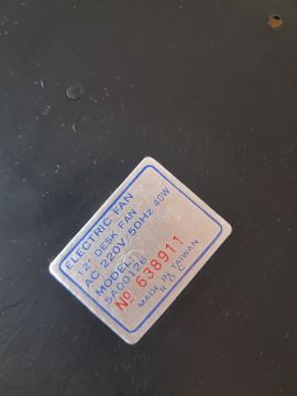 Reparação de Ventoinha