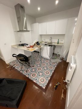 Handwerker für Fliesenlegerei