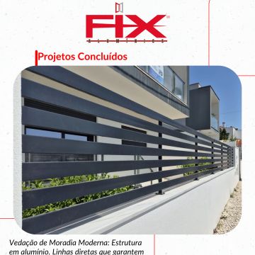 Fix Aluminios - Odivelas - Fence Installation