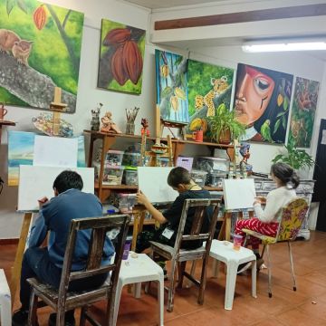 Atelier Meire Gomes - Faro - Animation - Maquillage artistique du visage et du corps