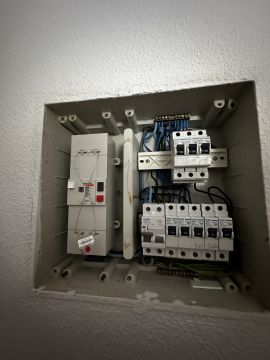 Power energy - Évora - Installation des Sicherungs- oder Verteilerkastens