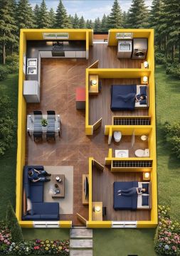 Construção de Casa Modular