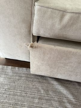 Réparation de mobilier rembourré