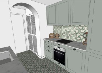 Cabinet Painting