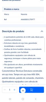 Manutenção ou Reparação de Fogão e Forno