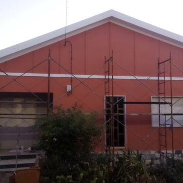 RC obras - Vila Franca de Xira - Enlèvement d'arbustes