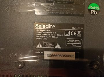 Réparation de télévision
