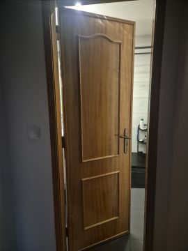 Tür lackieren