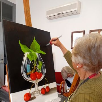 Atelier Meire Gomes - Faro - Cours de sérigraphie