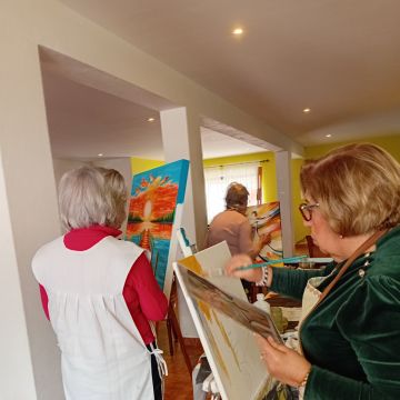 Atelier Meire Gomes - Faro - Cours de dessin, peinture et sculpture