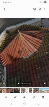 Techador para la reparación o mantenimiento de tejados