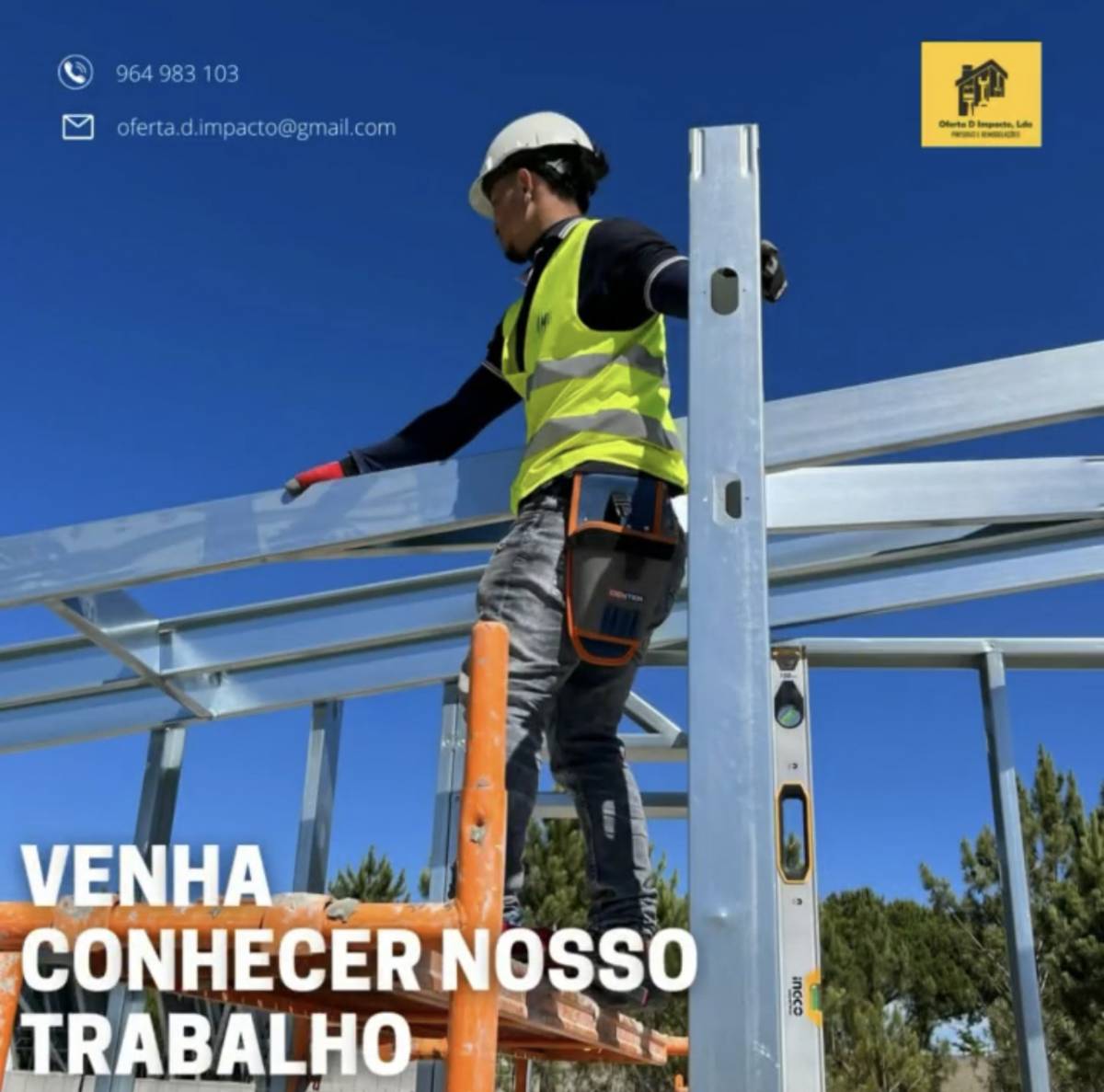 Oferta D Impacto, Unipessoal , Lda - Seixal - Construção de Teto Falso