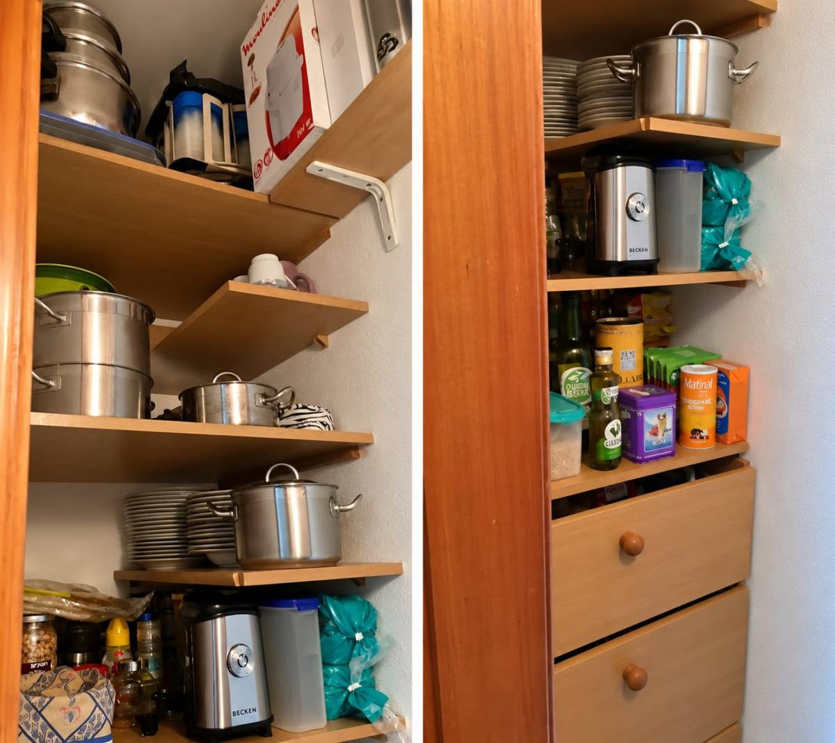 Destralhar - Barreiro - Kleiderschrank ordnen / organisieren
