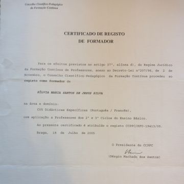 Silvia Jesus - São João da Madeira - Explicações de História