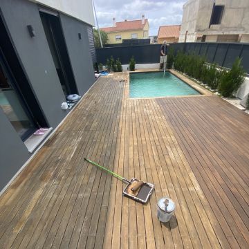 Renan soluções - Oeiras - Nivellement de surfaces en béton