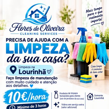 Flores de oliveira cleaning - Lourinhã - Limpeza a Fundo