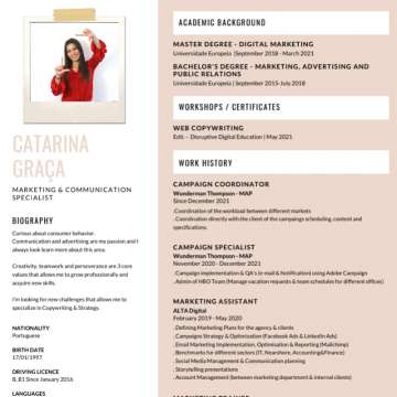 Catarina Graça - Amadora - Marketing Digital