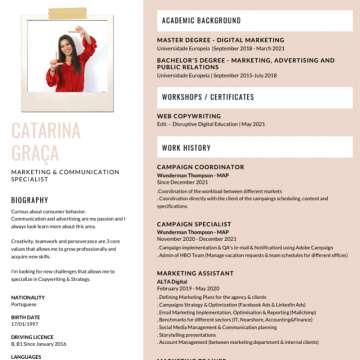 Catarina Graça - Amadora - Digital Marketing