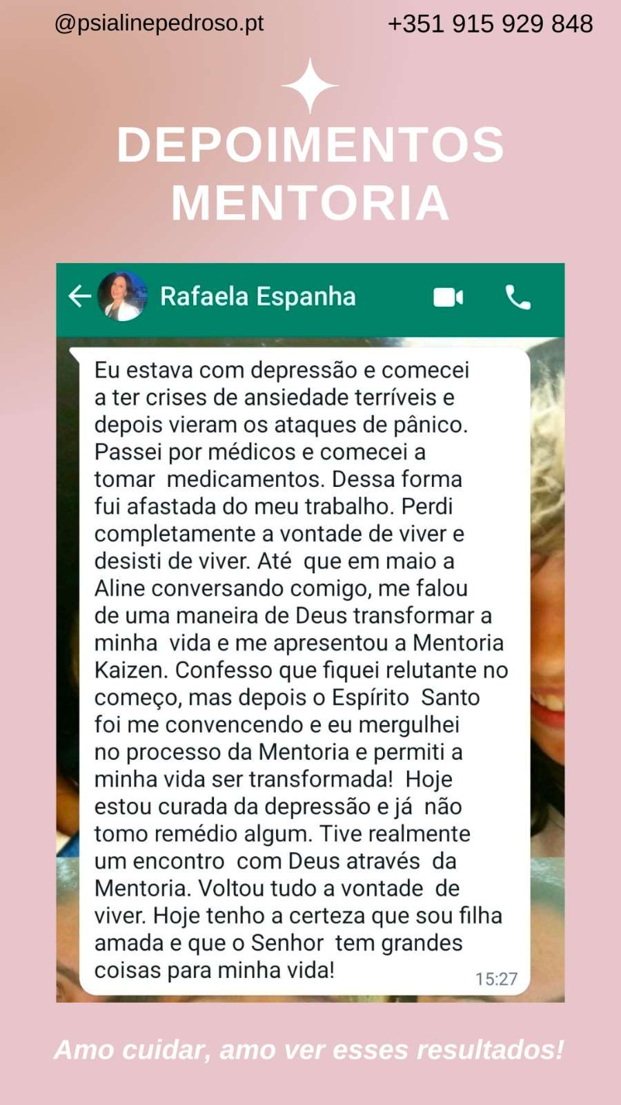 Aline Pedroso - Cascais - Therapy