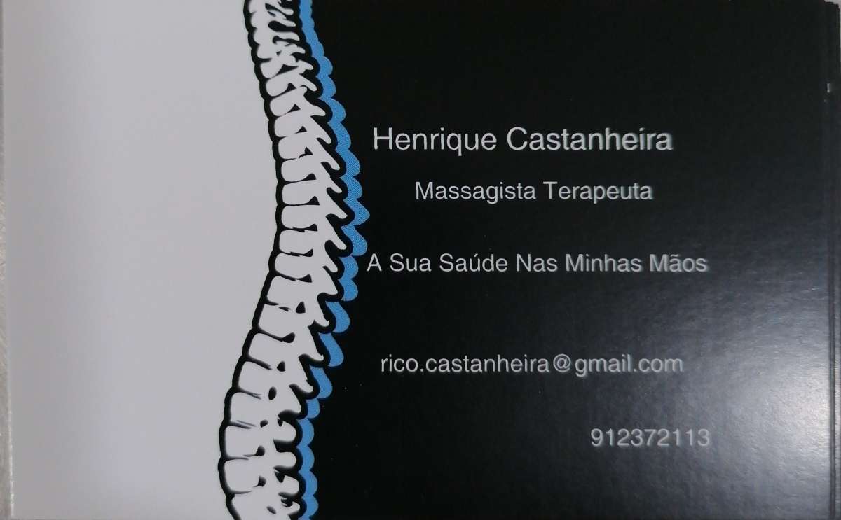 Henrique Castanheira - Seixal - Massagem Desportiva