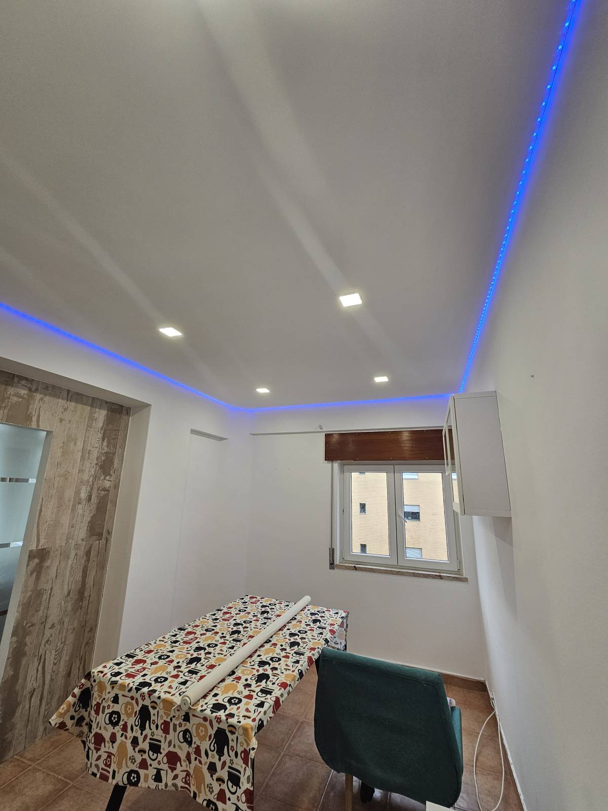 Prestfort remodelação - Setúbal - Instalación de pladur y cortinajes