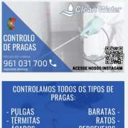 Clean water controlo de pragas - Sintra - Limpeza Geral