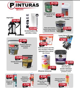 Pinturas Moura - Vila Real - Adición de pared interior