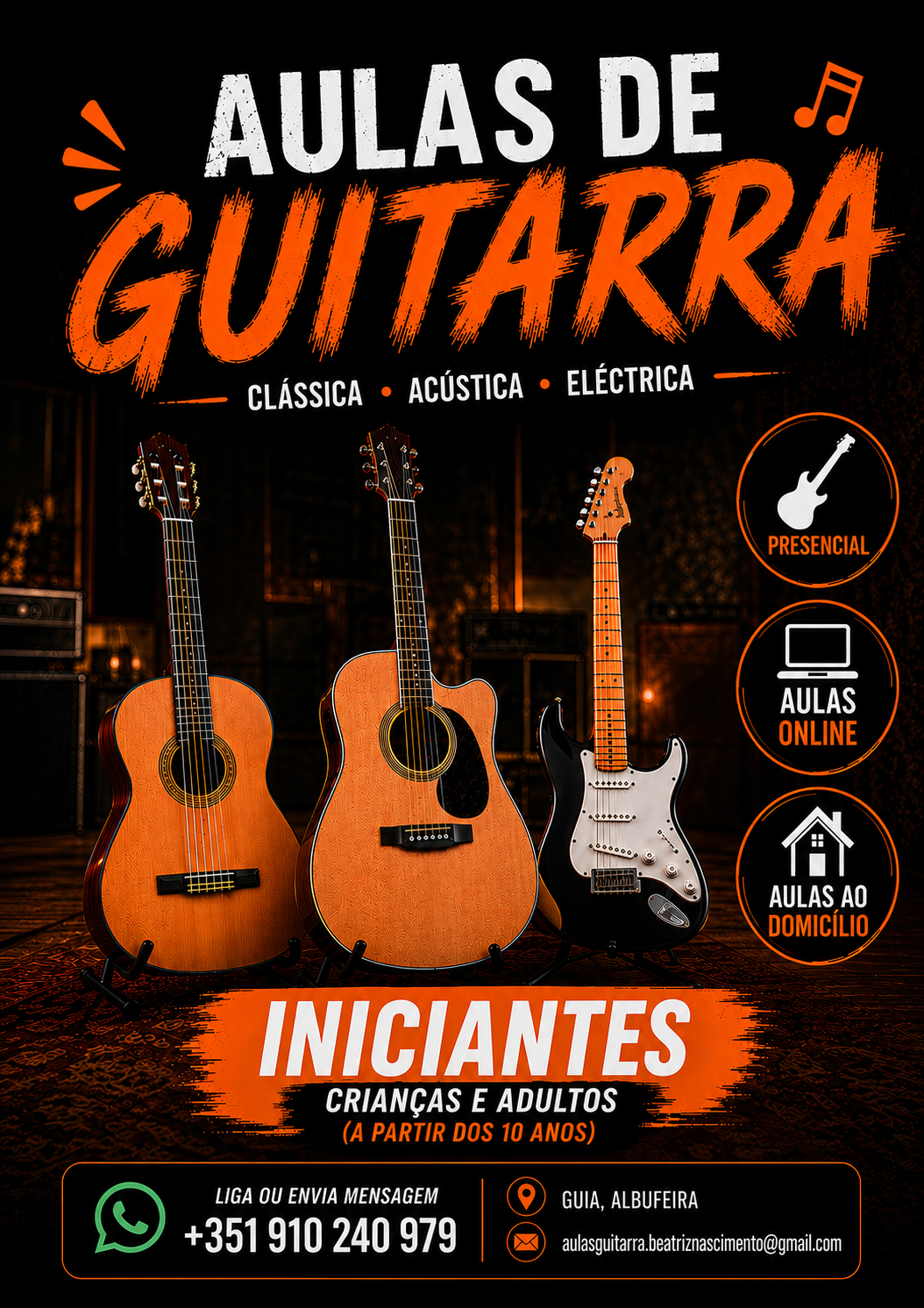 Beatriz Nascimento - Albufeira - Cours de harpe