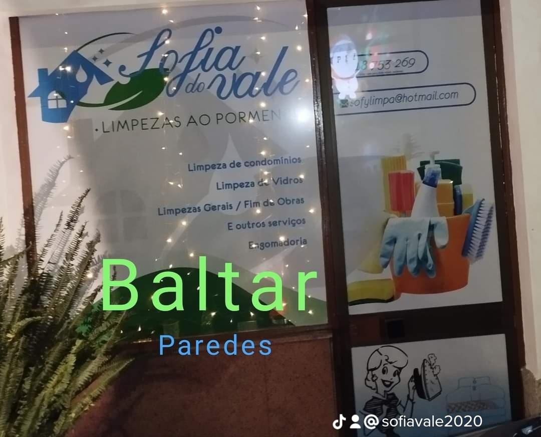 Sofia do vale unipessoal lda limpeza - Paredes - Limpeza Após Mudanças