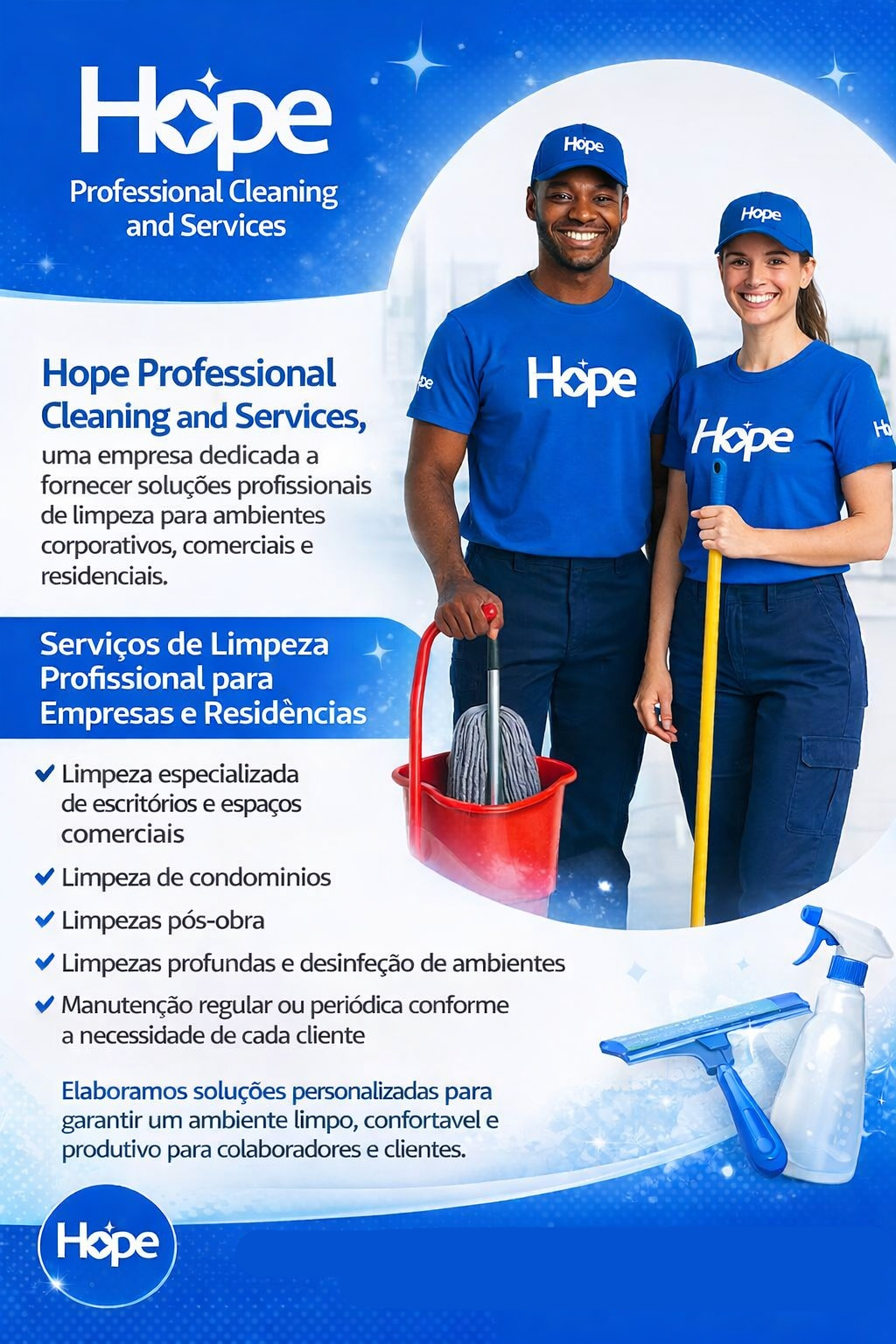 Hope Professional Cleaning and Services - Porto - Limpeza de Propriedade