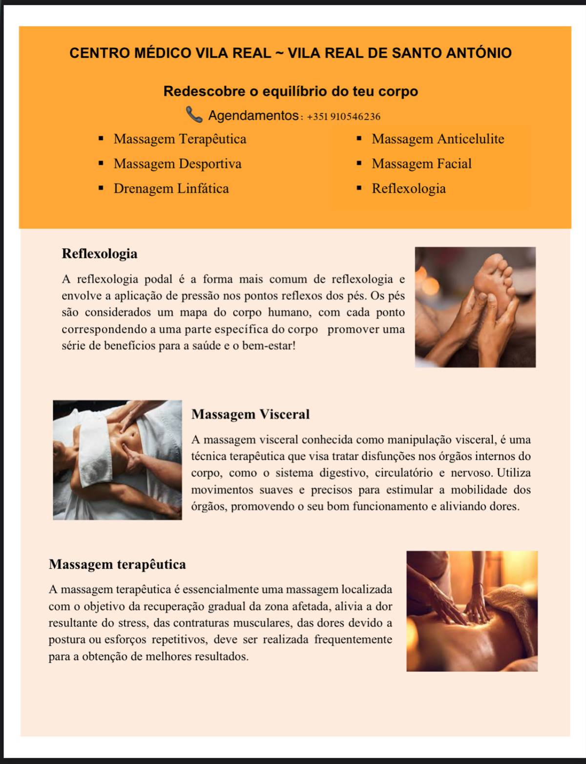 Terapeuta/Physyioterapist - Vila Real de Santo António - Masajes en parejas