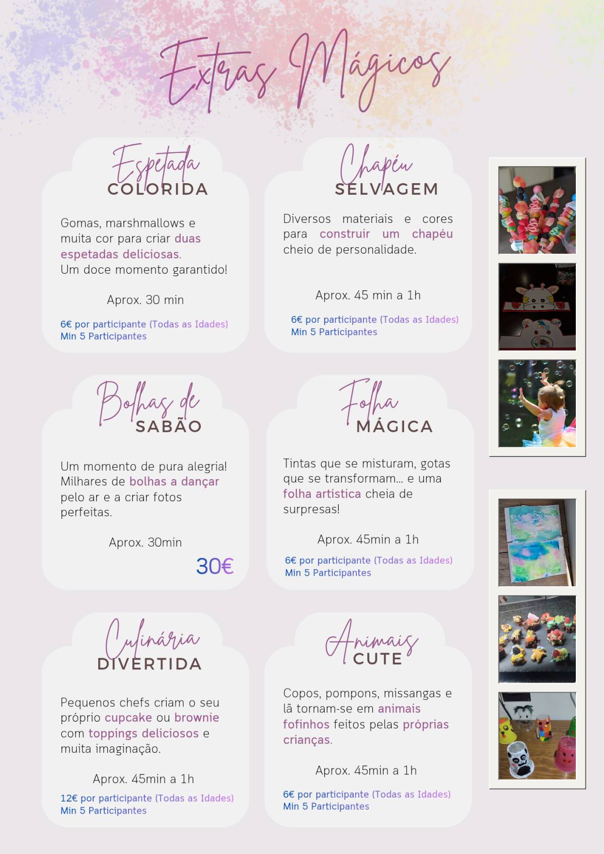 Sweet Moments e Magic - Covilhã - Décoration de mariage