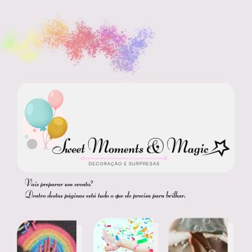 Sweet Moments e Magic - Covilhã - Organisation de fêtes