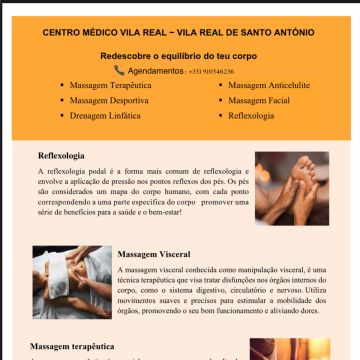 Terapeuta/Physyioterapist - Vila Real de Santo António - Masajes en parejas