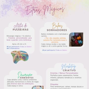 Sweet Moments e Magic - Covilhã - Décorations avec des ballons