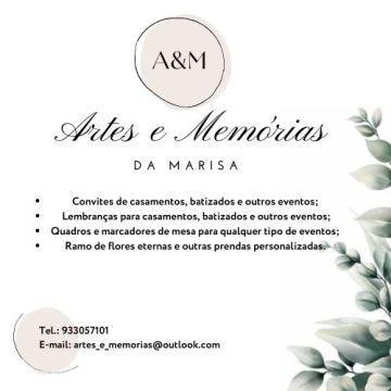 Artes e memorias da Marisa - Palmela - Hochzeitsdekoration