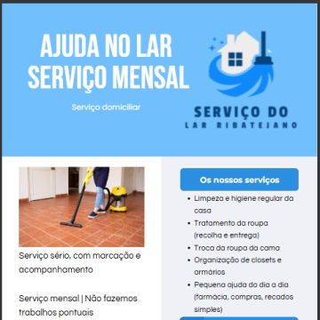 Serviço do Lar Ribatejana - Lisboa - Organisation de la maison
