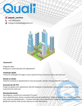 Quali Segurança e Serviços (Rodrigo Lopes) - Vila Nova de Gaia - Instalação e Configuração de Router