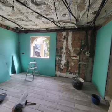 Sebastian - Tavira - Innenwand einbauen