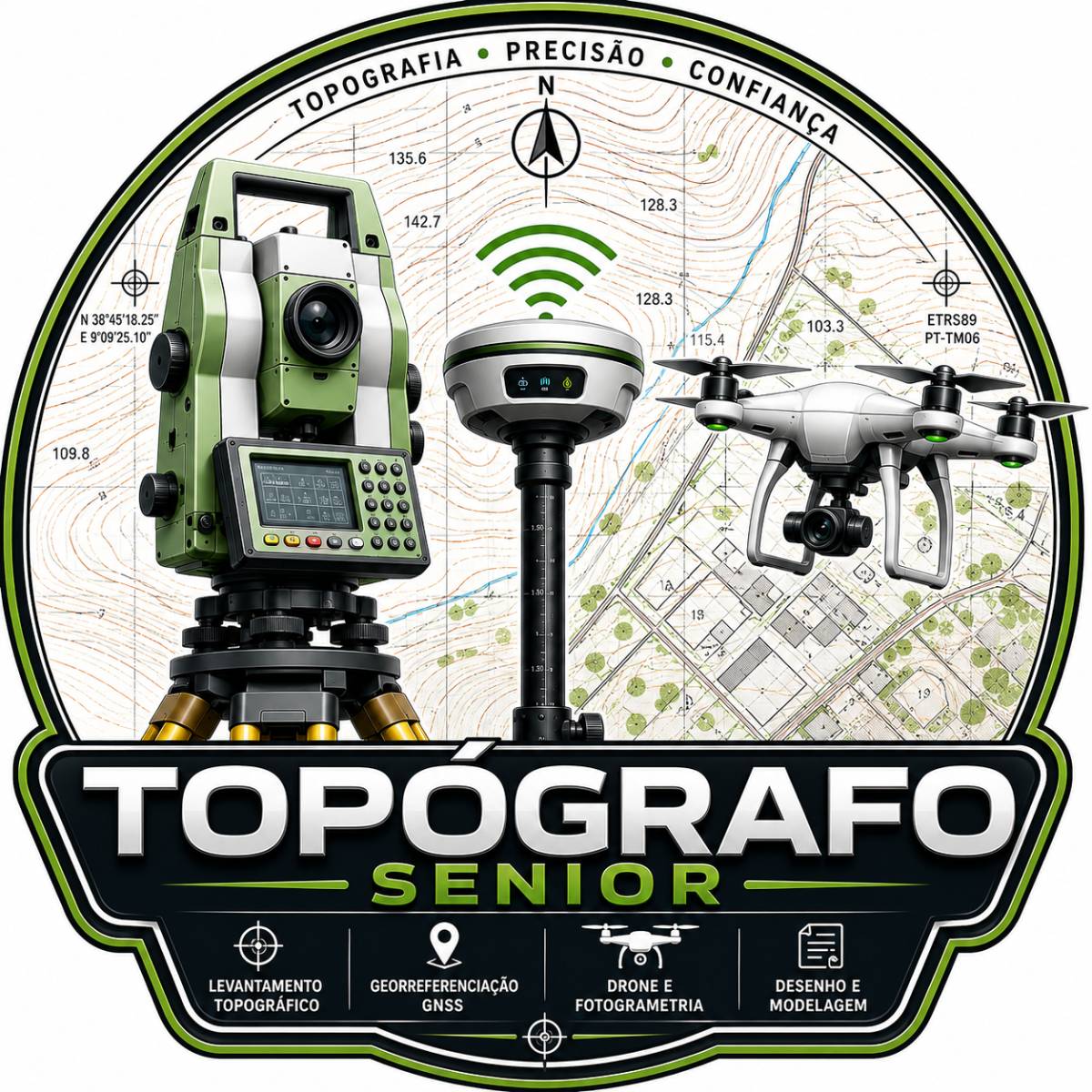 João P M Sampaio - Torres Vedras - Topografia