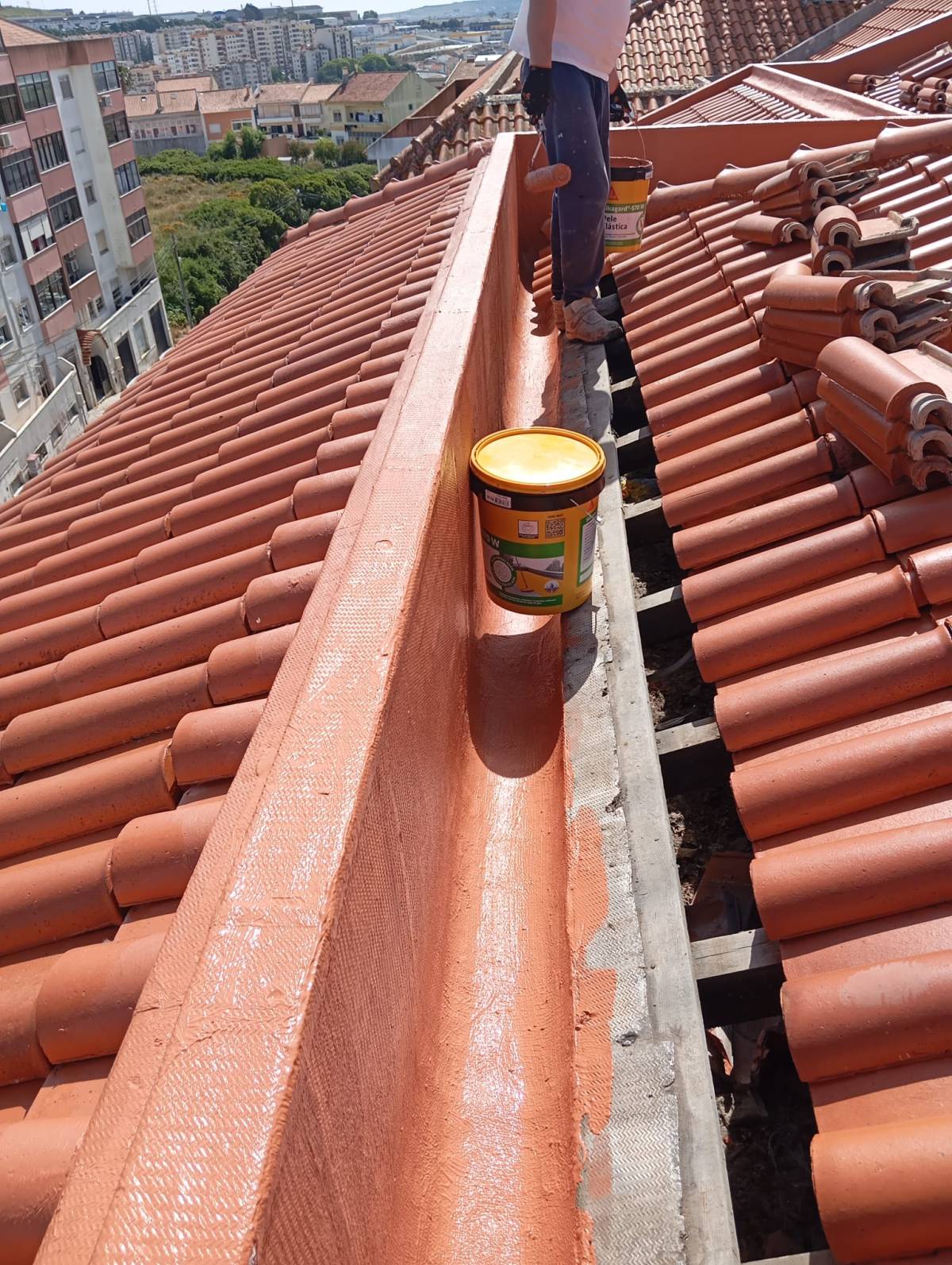 Instalação ou Substituição de Telhado