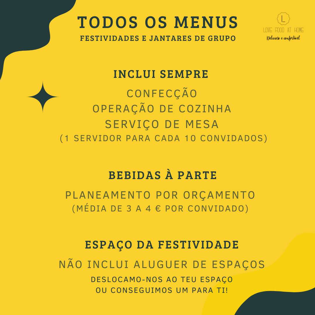 Love Food at Home - Almada - Funcionários e Auxiliares