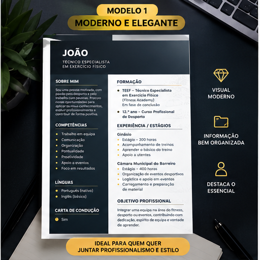 GOD CV | Currículos Personalizados - Barreiro - Escrita e Transcrição